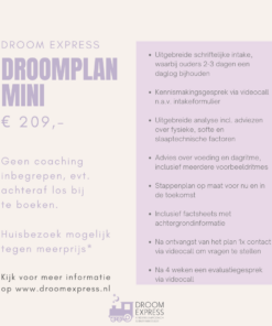 Droomplan mini